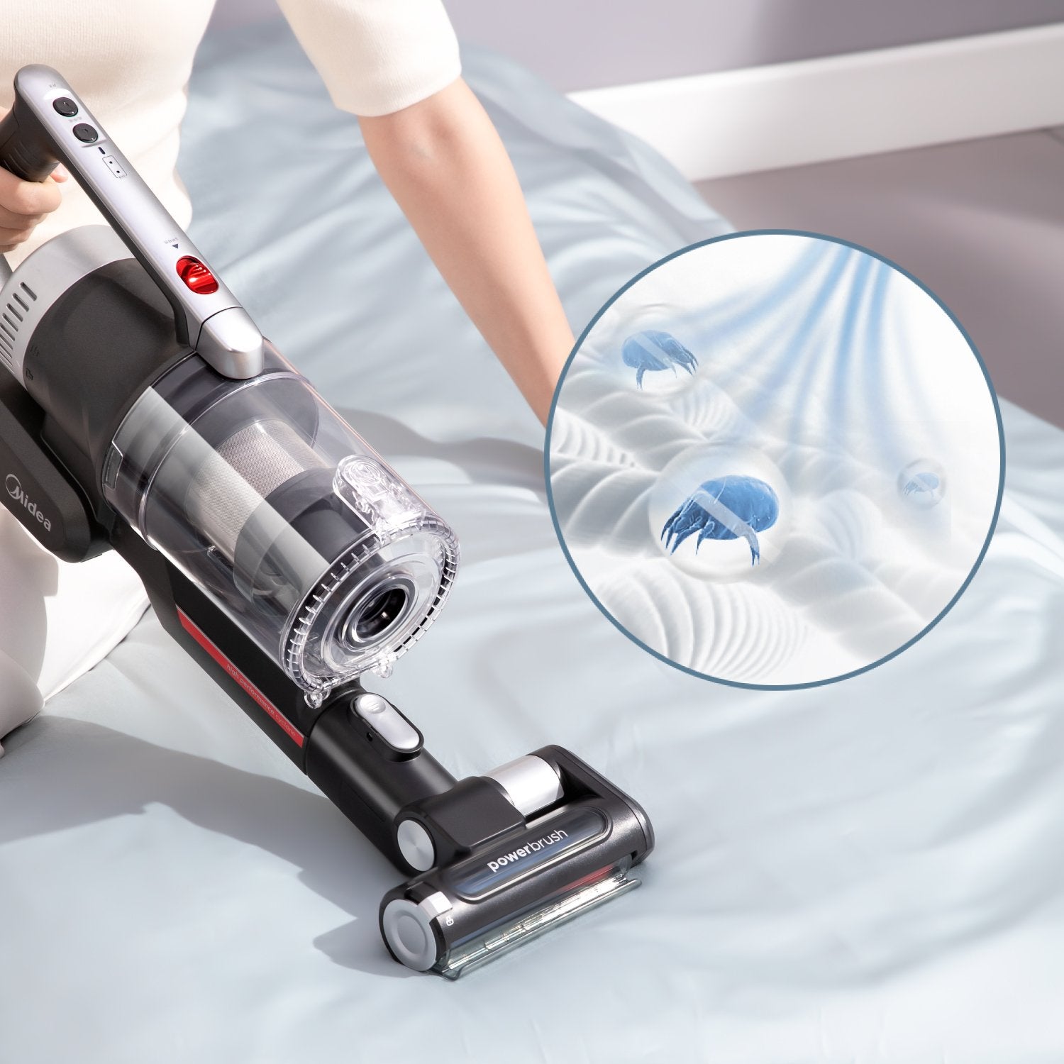 Midea P7 BLDC Stick Vacuum | Flexi Tube V214-MPO7AUBK