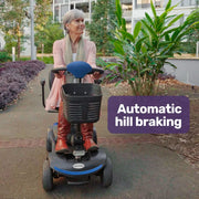 EQUIPMED Mobility Scooter Electric Motorised 4 Wheel Power Portable Folding V219-AGCMSCEMQA2BL