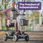 EQUIPMED Mobility Scooter Electric Motorized Ride On E-Scooter for Elderly Older Adult Handicap Aid V219-AGCMSCEMQA3SL