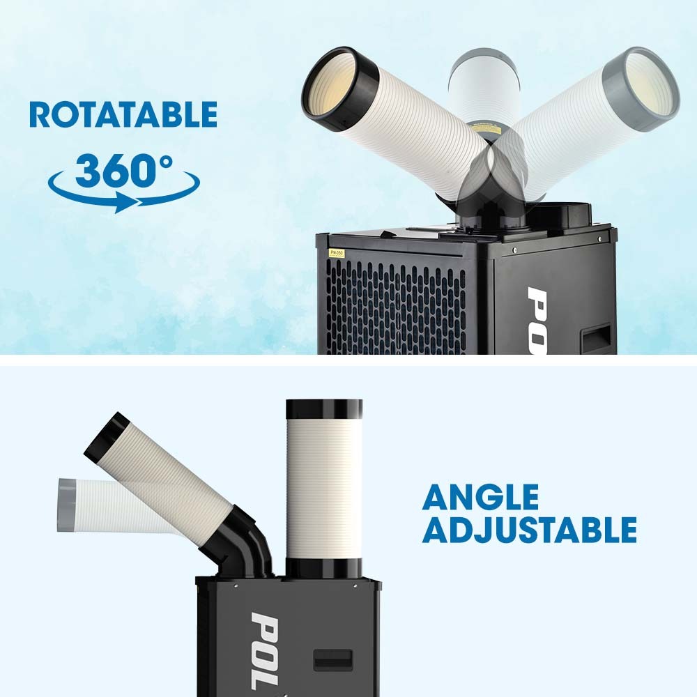 POLYCOOL 2.7kW Portable Industrial Spot Cooler V219-AIRINDPLYA35K
