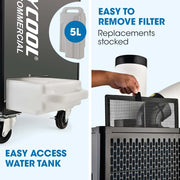 POLYCOOL 2.7kW Portable Industrial Spot Cooler V219-AIRINDPLYA35K