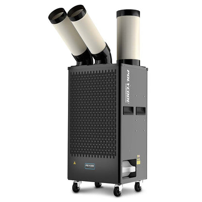POLYCOOL 4.5kW Portable Industrial Spot Cooler, with Twin Cooling Ducts, 15A Plug V219-AIRINDPLYA55K