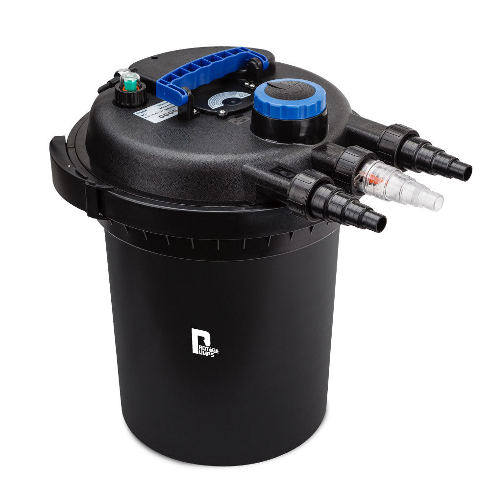PROTEGE Aquarium External Canister Filter Aqua Fish Tank Pond Water UV Light 10000 L/H V219-AQUEFIPROA8M0