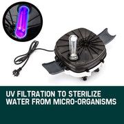PROTEGE Aquarium External Canister Filter Aqua Fish Tank Pond Pump UV Light 1850 L/H V219-AQUEFPPROA4M0