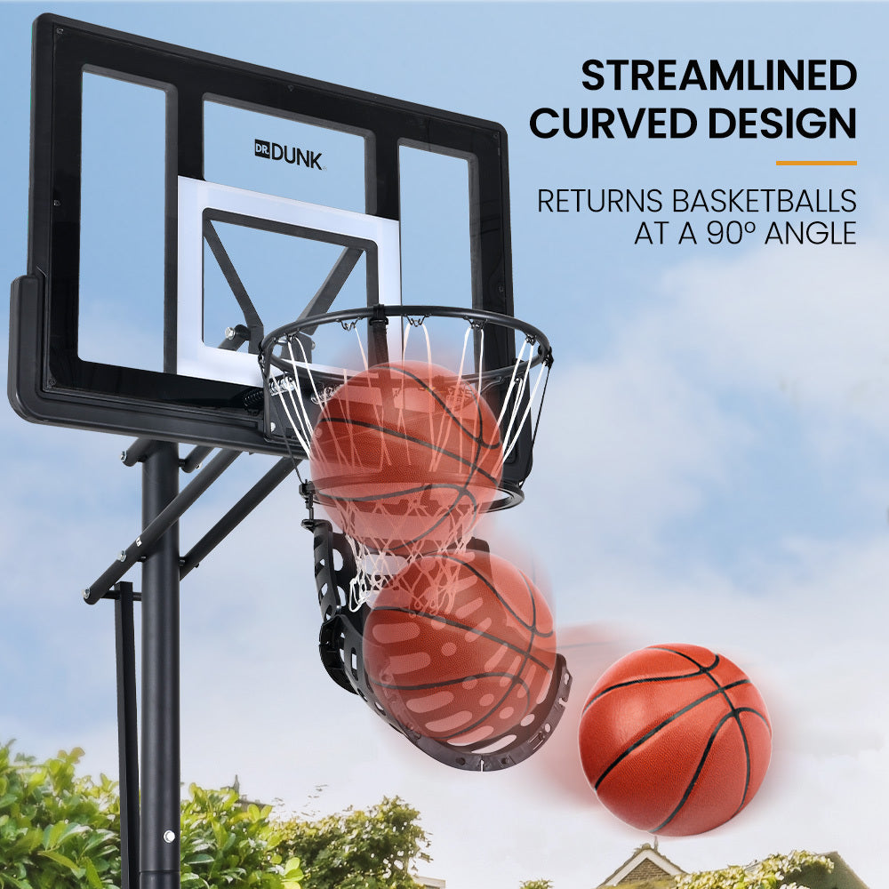 DR. DUNK Basketball Return System, with 360 Degree Universal Attachment V219-ATHBACDD01BA