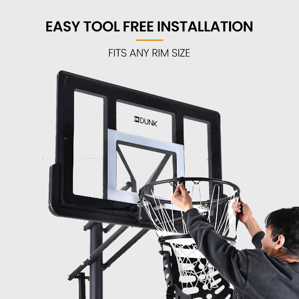 DR. DUNK Basketball Return System, with 360 Degree Universal Attachment V219-ATHBACDD01BA