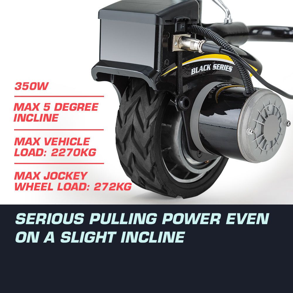T-REX Heavy Duty 12V 350W Motorised Jockey Wheel, 2270kg Rated Electric Powered Mover for Caravan Trailer Boat V219-ATOJKYTRXAXX2