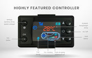 Thermomate Diesel Heater 12V 5kW Caravan Tank Remote Camper Trailer Van Air Motorhome Parking RV V219-ATORVHTHMA5GY