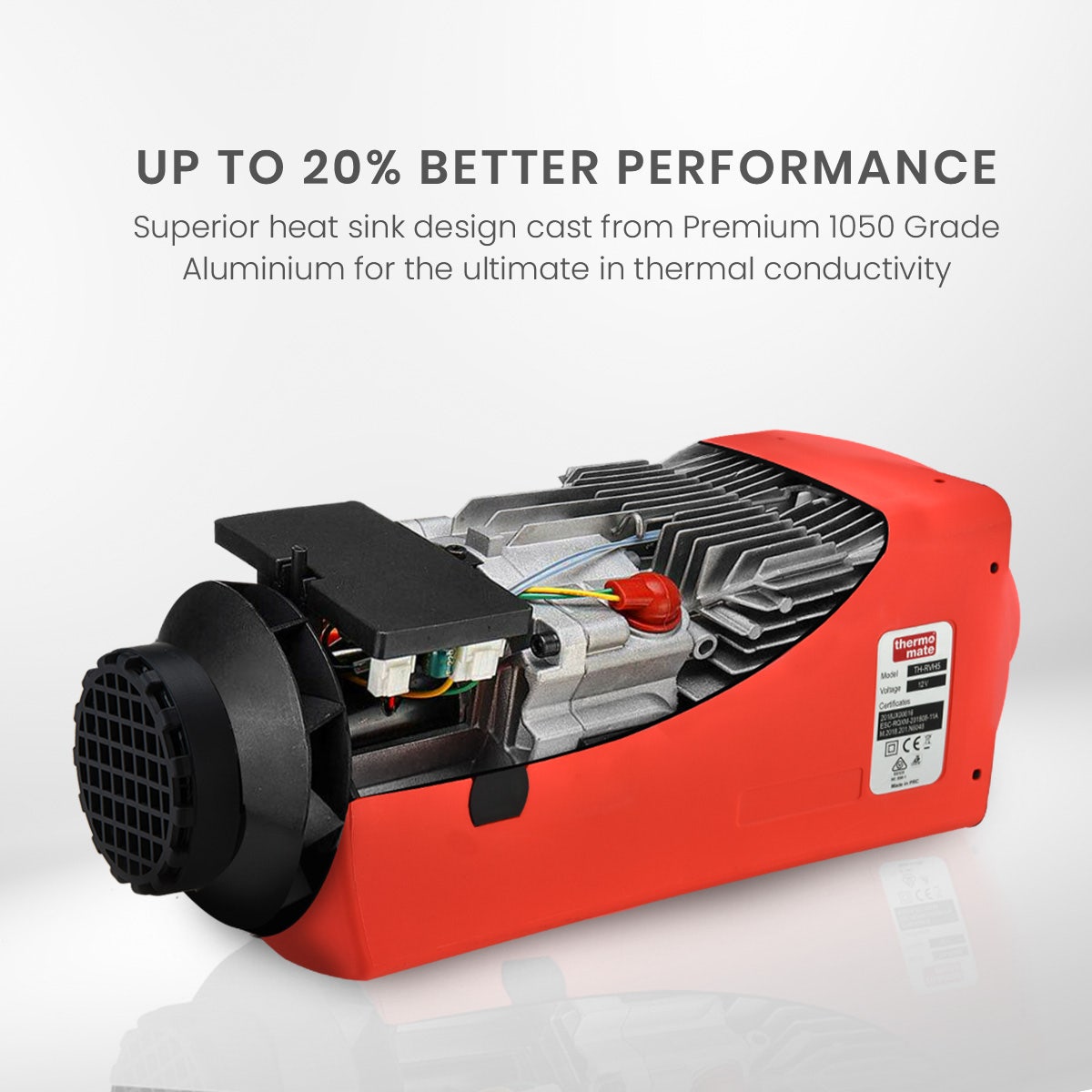 Diesel Heater 12V Caravan Camper Trailer Van Air Motorhome 5kW Volt Parking RV V219-ATORVHTHMA5RD