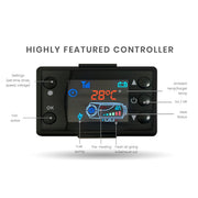 Diesel Heater 12V Caravan Camper Trailer Van Air Motorhome 5kW Volt Parking RV V219-ATORVHTHMA5RD