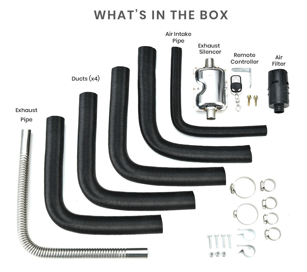 Diesel Air Heater 12V Caravan Air Motorhome 5kW All-in-one Car Camper Parking Trailer Heating V219-ATORVHTHMA6BK