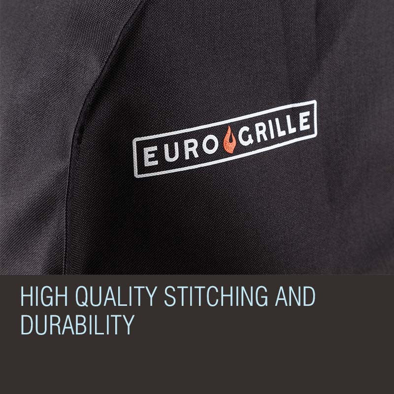 EuroGrille Deluxe Pizza Oven Cover - Elite Fitted Weather Protector V219-BBQPIZEUGACOV