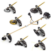 Baumr-AG 65CC Brushcutter Whipper Snipper Trimmer Brush Cutter Multi Pole Tool V219-BCTS71BMRA7C2
