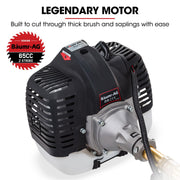 Baumr-AG 65CC Brushcutter Whipper Snipper Trimmer Brush Cutter Multi Pole Tool V219-BCTS71BMRA7C2