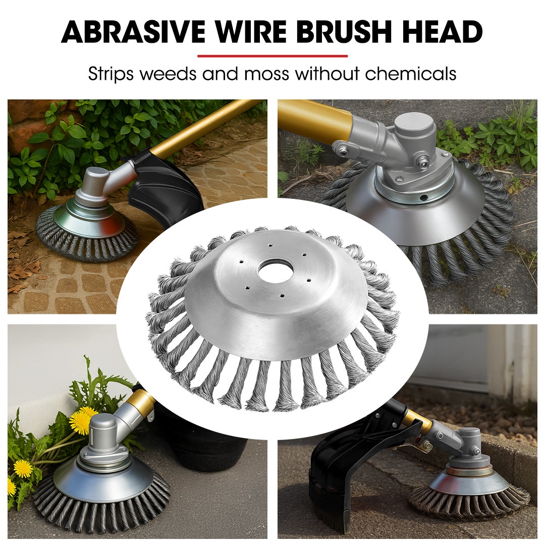Baumr-AG 65CC Brushcutter Whipper Snipper Trimmer Brush Cutter Multi Pole Tool V219-BCTS71BMRA7C2