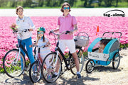 Tag-along Kids Bike Trailer Child Bicycle Pram Stroller Children Jogger Blue V219-BIKTRLBLUKIDACAJ