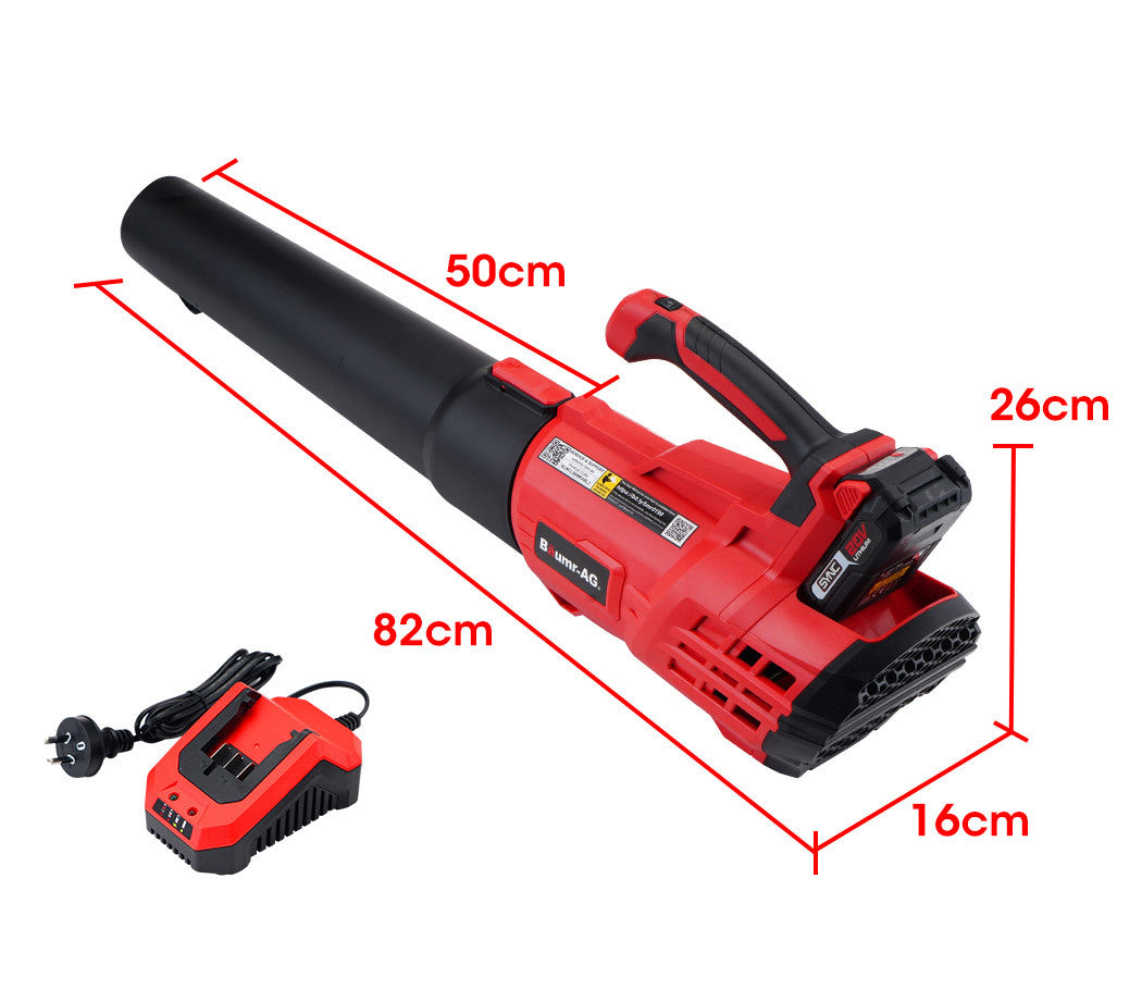 Baumr-AG 20V Lithium Cordless Leaf Blower Electric Hand-held Garden Tool V219-BLWCLSBMRABL3