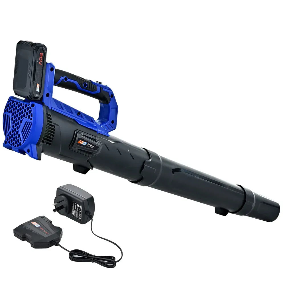 POWERBLADE BW4 20V Cordless Electric Leaf Blower Kit, with Battery and Fast Charger V219-BLWHCSPBBL2A