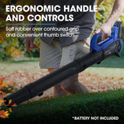 PowerBlade 20V Cordless Electric Leaf Blower, Skin Only V219-BLWHCSPBSB2A
