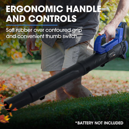 PowerBlade 20V Cordless Electric Leaf Blower, Skin Only V219-BLWHCSPBSB2A