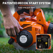 MTM Petrol Leaf Blower 26CC 2-Stroke Petrol Hand Garden Yard Outdoor Two V219-BLWHND02CMTMADJE