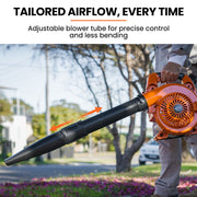 MTM Petrol Leaf Blower 26CC 2-Stroke Petrol Hand Garden Yard Outdoor Two V219-BLWHND02CMTMADJE