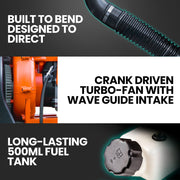 MTM 30CC Backpack Petrol Leaf Blower 2 Stroke Commercial Garden Yard Outdoor V219-BLWHNDMTMA6NK