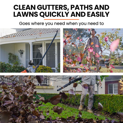 MTM 30CC Backpack Petrol Leaf Blower Yard Garden Commercial Outdoor V219-BLWHNDMTMA6WK