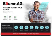 BAUMR-AG Cordless Leaf Blower Vacuum Petrol Hand Garden Lawn Held Vac 2-Stroke V219-BLWPTLBMRA2C5