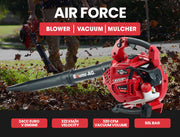 BAUMR-AG Cordless Leaf Blower Vacuum Petrol Hand Garden Lawn Held Vac 2-Stroke V219-BLWPTLBMRA2C5