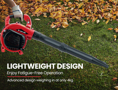 BAUMR-AG Cordless Leaf Blower Vacuum Petrol Hand Garden Lawn Held Vac 2-Stroke V219-BLWPTLBMRA2C5