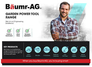 Baumr-AG Petrol Leaf Blower Vacuum 4 Stroke - Vac Garden Commercial Hand Outdoor V219-BLWVCBBMRA420
