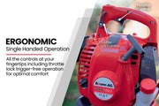 Baumr-AG Petrol Leaf Blower Vacuum 4 Stroke - Vac Garden Commercial Hand Outdoor V219-BLWVCBBMRA420