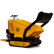BAUMR-AG 10HP Wheelbarrow Dumper Motorised Ride On Wheel Borrow, 306CC Petrol Engine 500kg Capacity V219-BRWPWRBMRBL1M