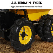 Baumr-AG 6 Wheel Motorised Wheelbarrow Dumper, Briggs & Stratton CR950 Petrol Engine, 500kg Capacity V219-BRWPWRBMRBP92