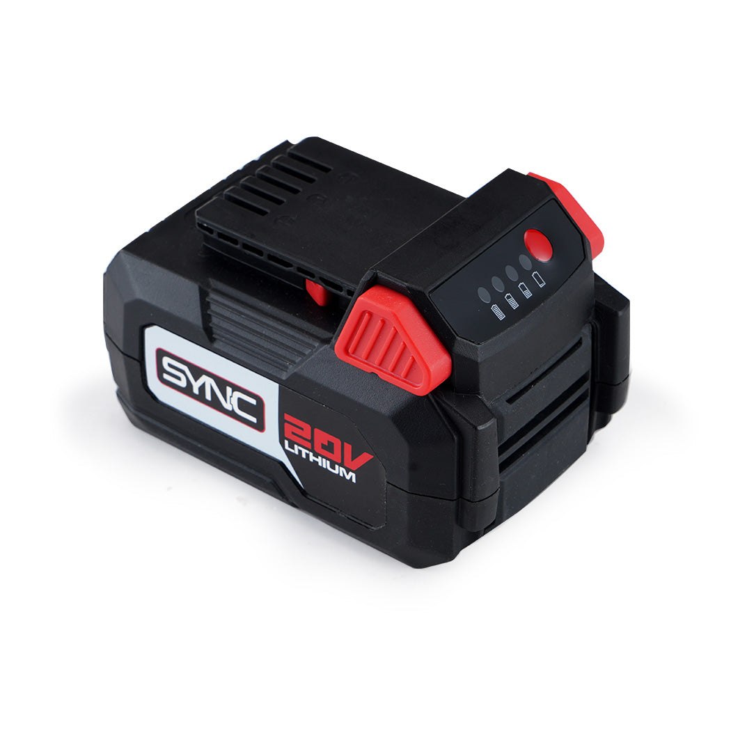 Baumr-AG 20V 4.0Ah Lithium-Ion Battery SYNC Series Replacement Charging Batteries Spare Cordless V219-BTYCLSBMRA204
