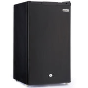 GECKO 95L Portable Upright Fridge and Freezer, 12V/24V for Camping, Caravans, Black V219-CAPFCHGEKA10B