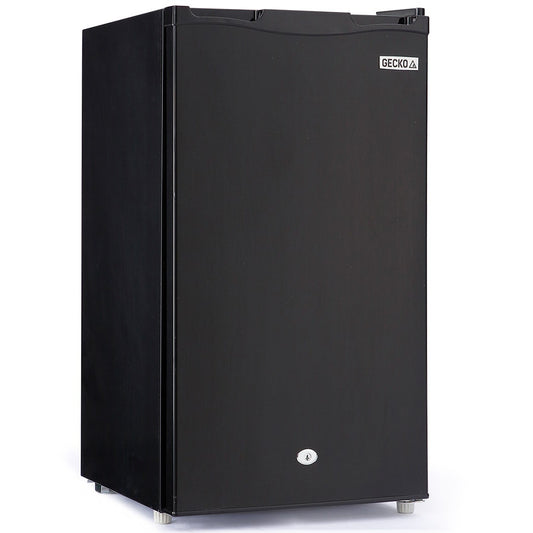 GECKO 95L Portable Upright Fridge and Freezer, 12V/24V for Camping, Caravans, Black V219-CAPFCHGEKA10B