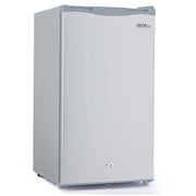 GECKO 95L Portable Upright Fridge and Freezer, 12V/24V for Camping, Caravans, Silver V219-CAPFCHGEKA10S