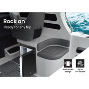GECKO 57L Portable Camping Bar Fridge with Freezer 12V/24V, Black V219-CAPFOFGEKA06B
