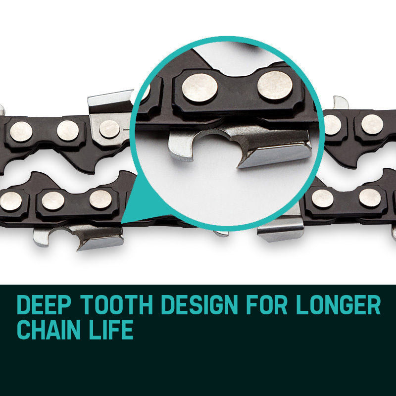BAUMR-AG 12" Bar Replacement Spare Chainsaw Chain 3/8 .050 Gauge DL 44 V219-CHAIN-12INCH