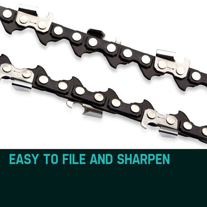 BAUMR-AG 12" Bar Replacement Spare Chainsaw Chain 3/8 .050 Gauge DL 44 V219-CHAIN-12INCH