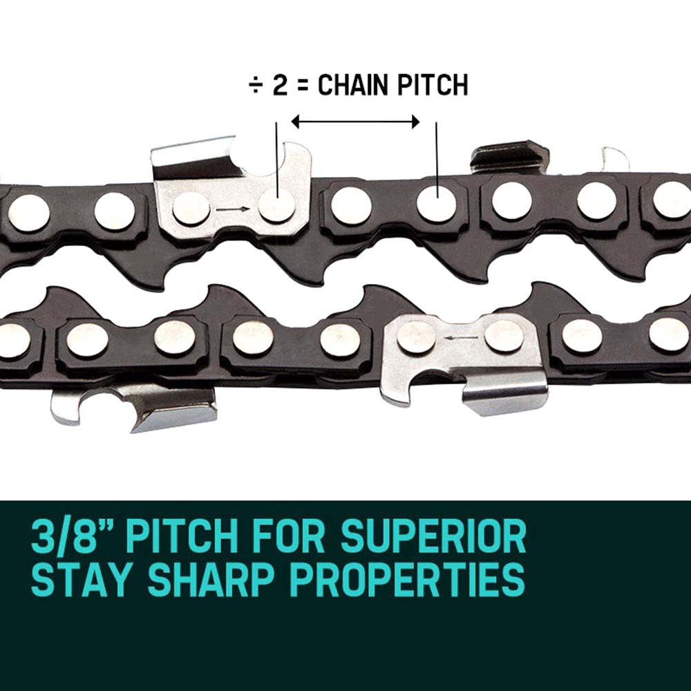 2 X 10 Baumr-AG Chainsaw Chain Bar Replacement for SX25 25CC Arborist Saws V219-CHNCHABMRA10D