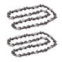 2 x 12 Baumr-AG Chainsaw Chain 12in Bar Spare Part Replacement Suits Pole Saws V219-CHNCHABMRA12D