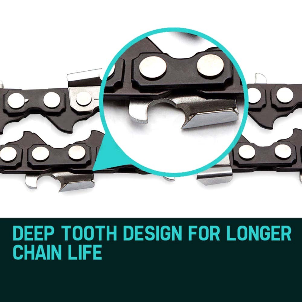 Baumr-AG 12 Chainsaw Chain 12in Bar Spare Part Replacement Suits Pole Saws V219-CHNCHABMRA12S