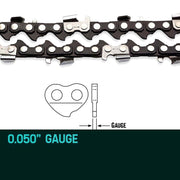 Baumr-AG 12 Chainsaw Chain 12in Bar Spare Part Replacement Suits Pole Saws V219-CHNCHABMRA12S