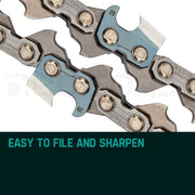 2 X 18 Baumr-AG Chainsaw Chain 18in Bar Replacement Suits SX45 45CC Saws V219-CHNCHABMRA18D
