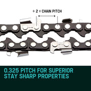 20 Baumr-AG Chainsaw Chain 20in Bar Spare Part Replacement Suits 62CC 66CC Saws V219-CHNCHABMRA20S