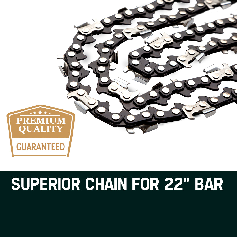 2 x 22 Baumr-AG Chainsaw Chain Bar Replacement 0.325 0.058 86DL V219-CHNCHABMRA22D