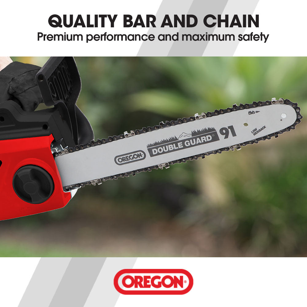 BAUMR-AG 2000W Electric Chainsaw, 16 Inch Oregon Bar and Chain V219-CHNHCDBMSC5A